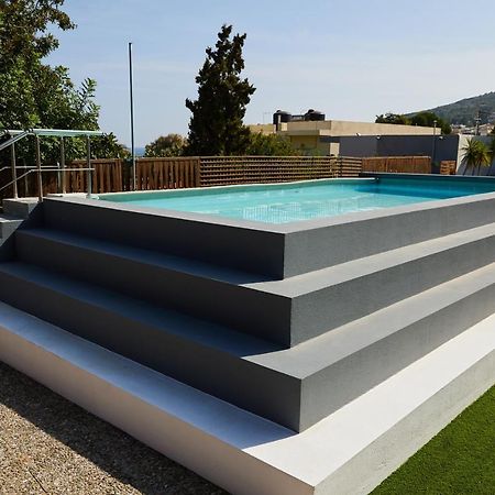 Vila Luxury Karfas House Exteriér fotografie